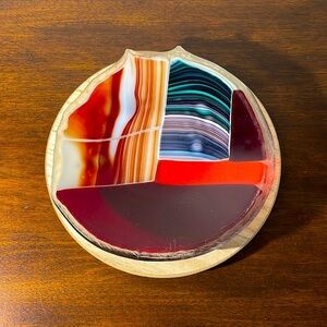 Fused Glass Trinket Dish
